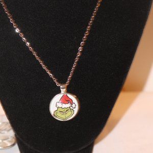 Grinch necklace